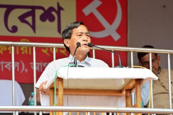 After massive Rally in Astabal Stadium, CPI-M appointed Jitendra Chowdhury as State Secretary from Acting State Secretary